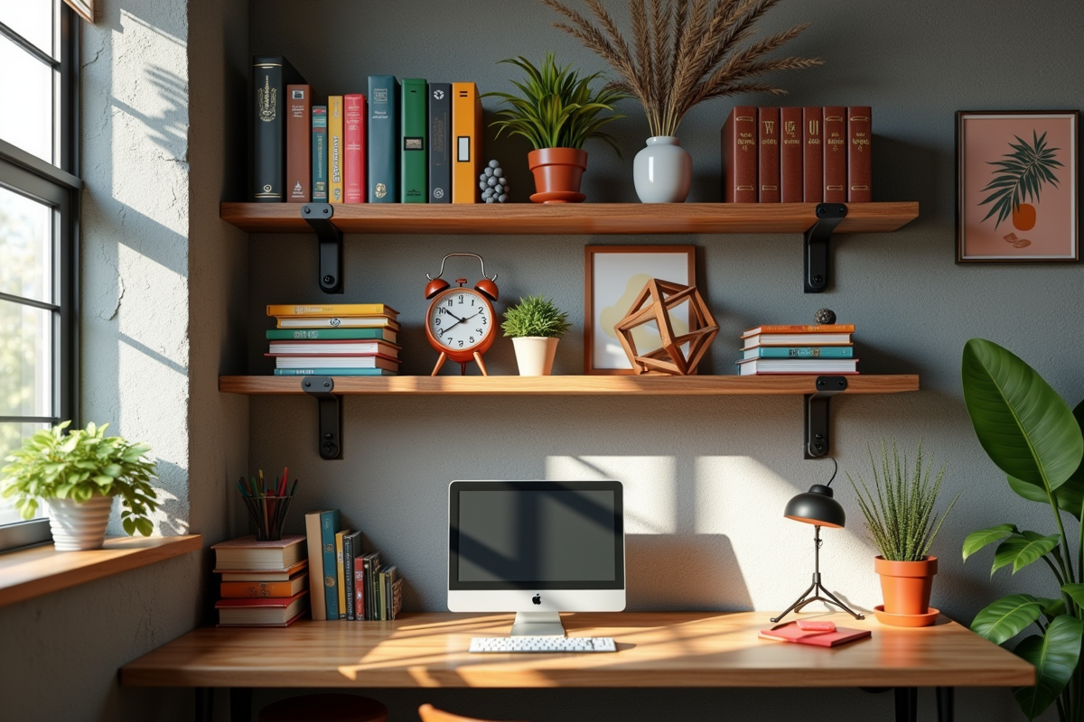 étagères bureau