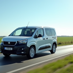 Peugeot Partner Tepee en conduite en campagne en journée