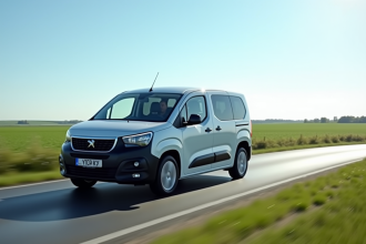 Peugeot Partner Tepee en conduite en campagne en journée